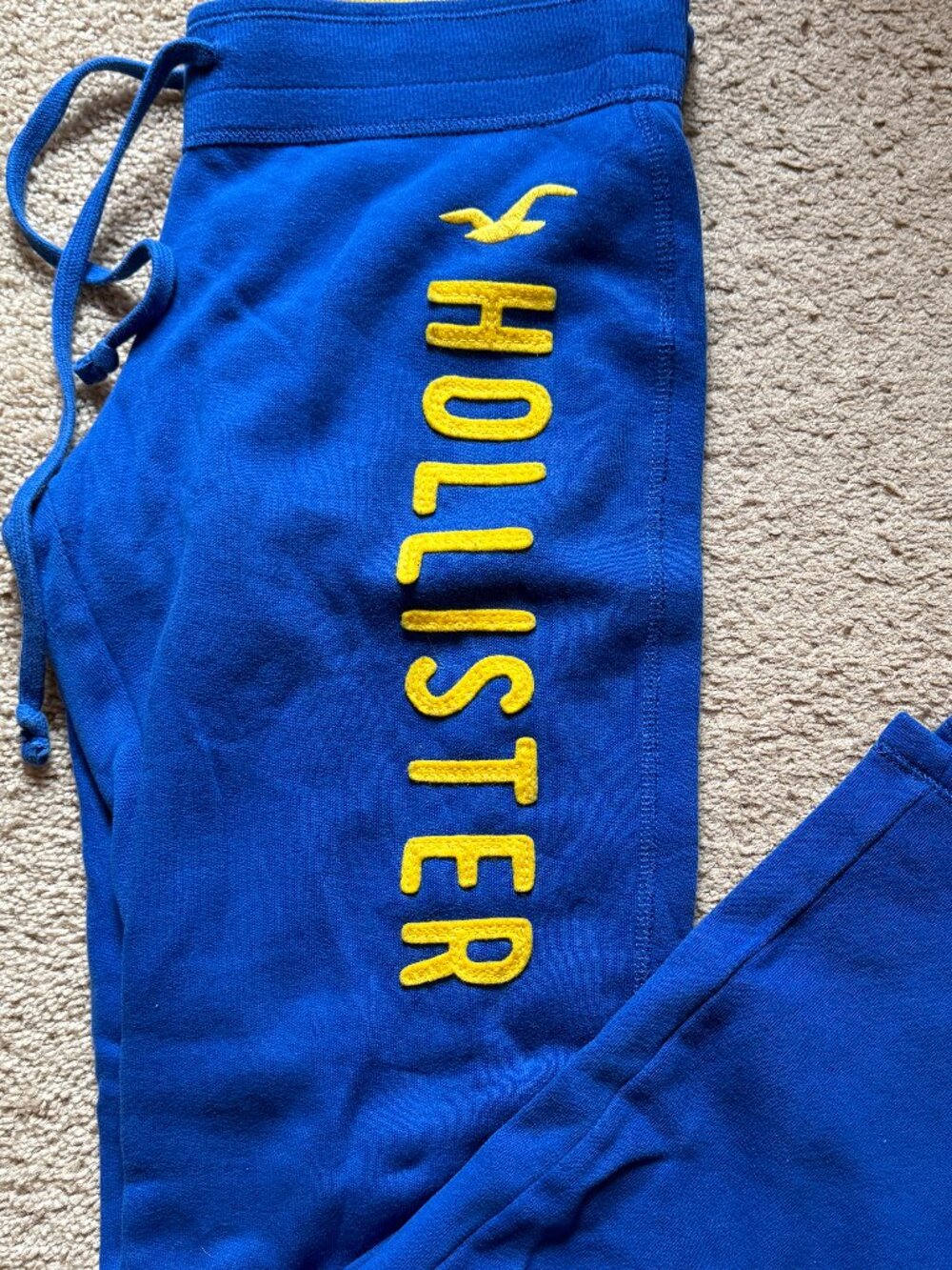 Hollister Blue Sweatpants - Medium